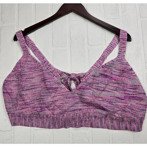 Wild Fable Purple Crochet Crop Top 3X - Picture 1 of 3